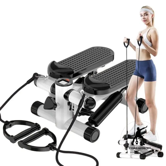 Compact calorie-burning mini stepper