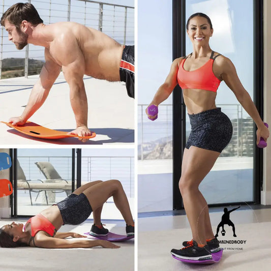 Core twist fitness board